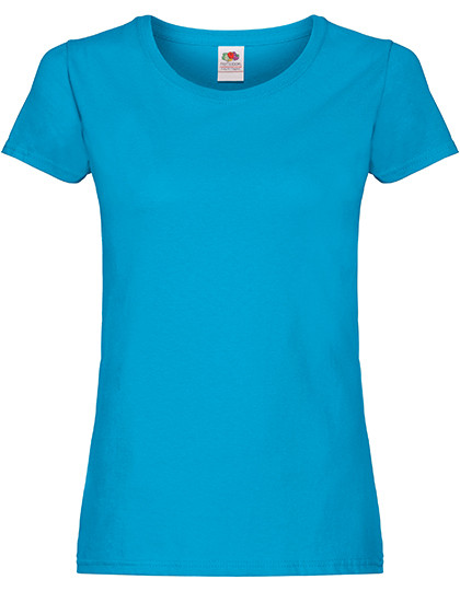 Fruit of the Loom Ladies´ Original T Azure Blue