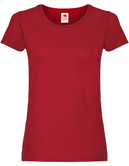 Fruit of the Loom Ladies´ Original T Brick Red