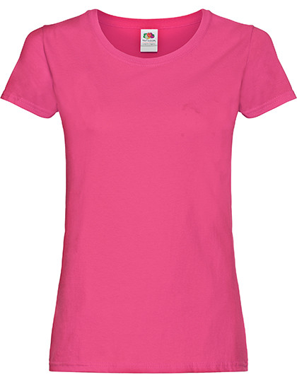 Fruit of the Loom Ladies´ Original T Fuchsia