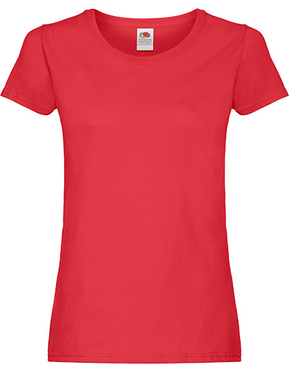 Fruit of the Loom Ladies´ Original T Red