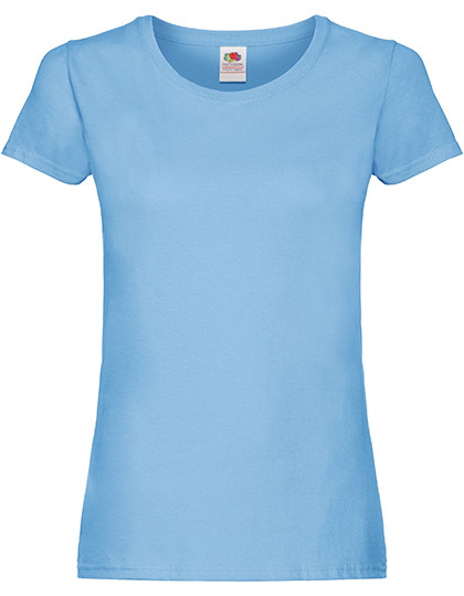 Fruit of the Loom Ladies´ Original T Sky Blue
