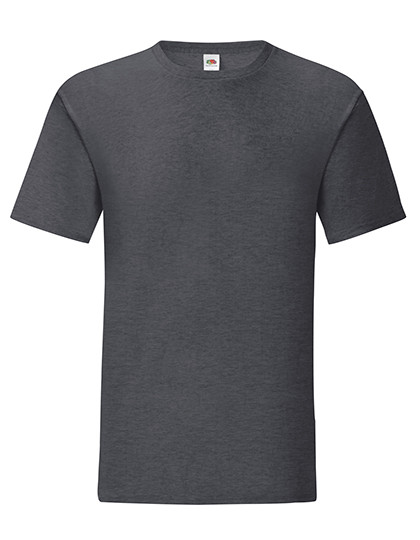 Fruit of the Loom Iconic T Dark Heather Grey
