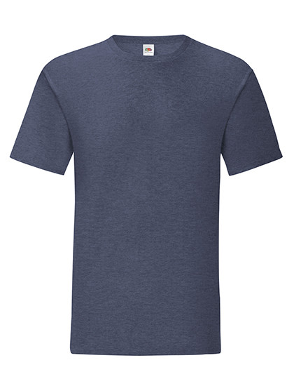 Fruit of the Loom Iconic T Heather Navy