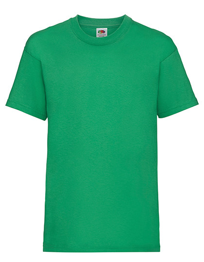 Fruit of the Loom Kids´ Valueweight T Kelly Green