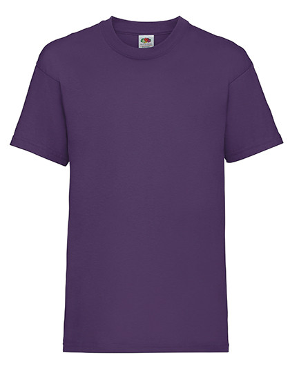 Fruit of the Loom Kids´ Valueweight T Purple
