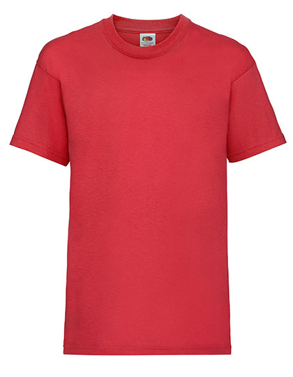 Fruit of the Loom Kids´ Valueweight T Red