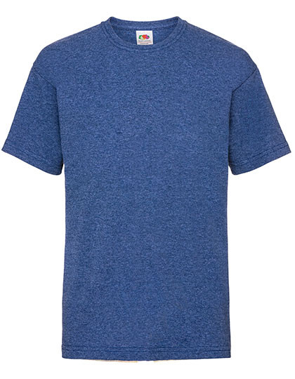 Fruit of the Loom Kids´ Valueweight T Retro Heather Royal