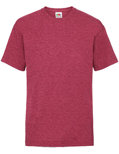 Fruit of the Loom Kids´ Valueweight T Vintage Heather Red