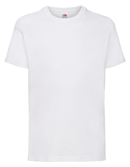 Fruit of the Loom Kids´ Valueweight T White