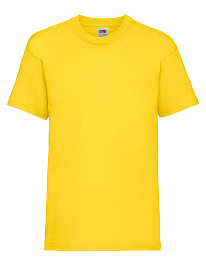 Fruit of the Loom Kids´ Valueweight T Yellow