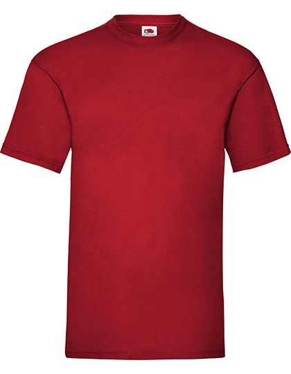 Fruit of the Loom Valueweight T Brick Red