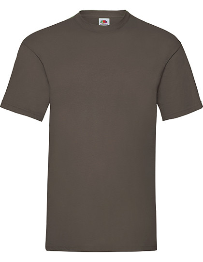 Fruit of the Loom Valueweight T Chocolate