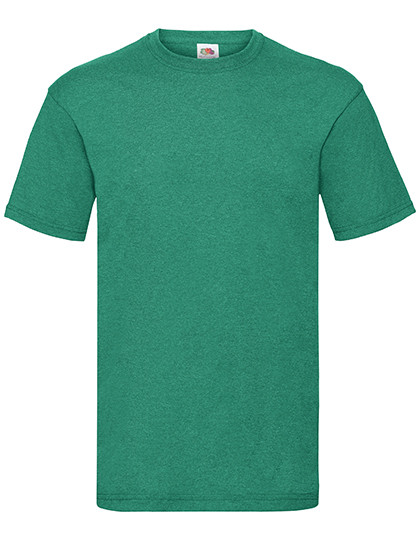 Fruit of the Loom Valueweight T Retro Heather Green