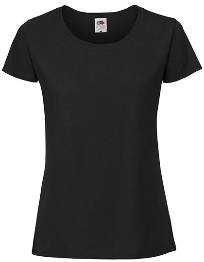 Fruit of the Loom Ladies Iconic 195 T Black