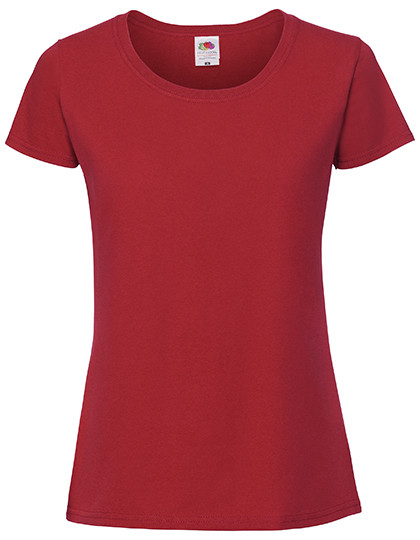 Fruit of the Loom Ladies Iconic 195 T Red
