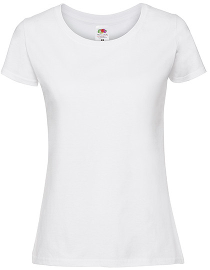 Fruit of the Loom Ladies Iconic 195 T White