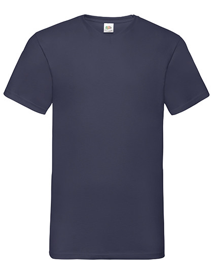 Fruit of the Loom Valueweight V-Neck T Deep Navy