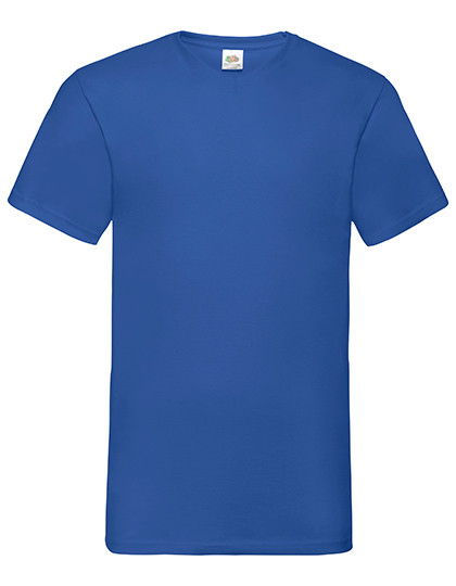 Fruit of the Loom Valueweight V-Neck T Royal Blue