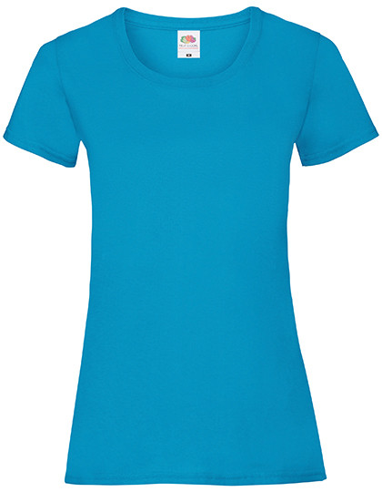Fruit of the Loom Ladies´ Valueweight T Azure Blue