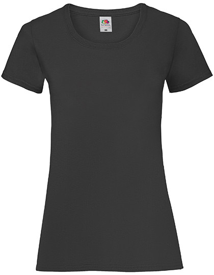 Fruit of the Loom Ladies´ Valueweight T Black