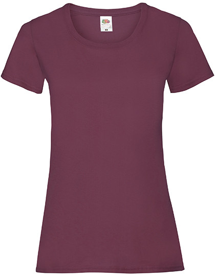 Fruit of the Loom Ladies´ Valueweight T Burgundy