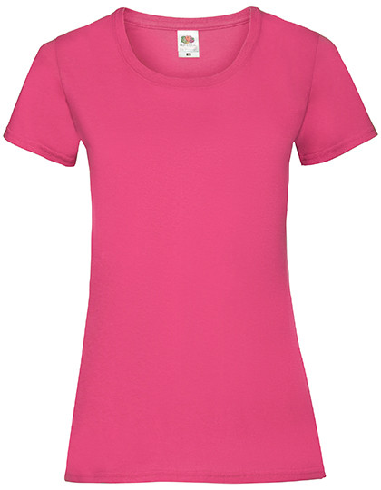 Fruit of the Loom Ladies´ Valueweight T Fuchsia