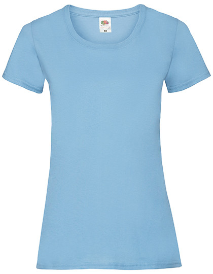 Fruit of the Loom Ladies´ Valueweight T Sky Blue