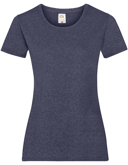 Fruit of the Loom Ladies´ Valueweight T Vintage Heather Navy