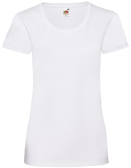 Fruit of the Loom Ladies´ Valueweight T White