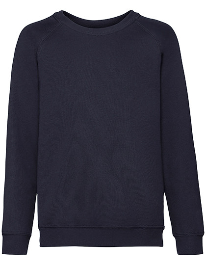 Fruit of the Loom Kids´ Classic Raglan Sweat Deep Navy