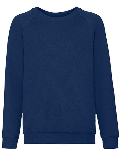 Fruit of the Loom Kids´ Classic Raglan Sweat Navy