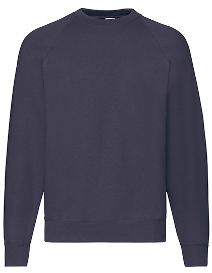 Fruit of the Loom Classic Raglan Sweat Deep Navy