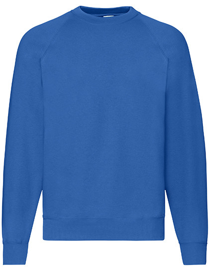 Fruit of the Loom Classic Raglan Sweat Royal Blue