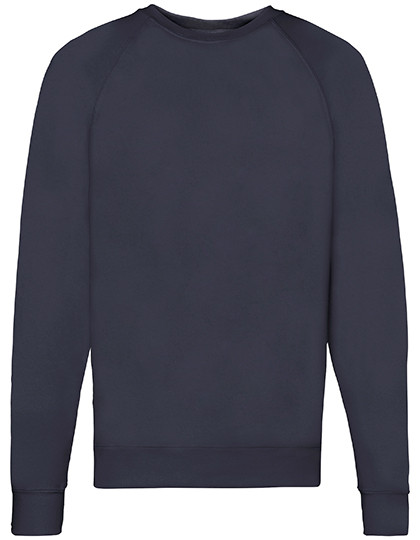 Fruit of the Loom Lightweight Raglan Sweat Deep Navy