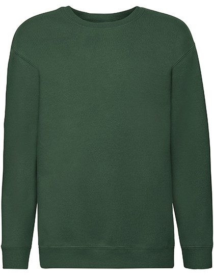 Fruit of the Loom Kids´ Premium Set-In Sweat Bottle Green