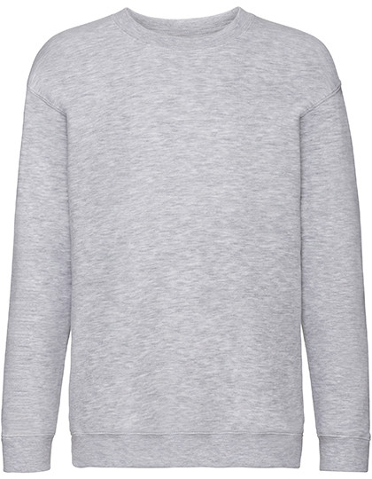 Fruit of the Loom Kids´ Premium Set-In Sweat Heather Grey