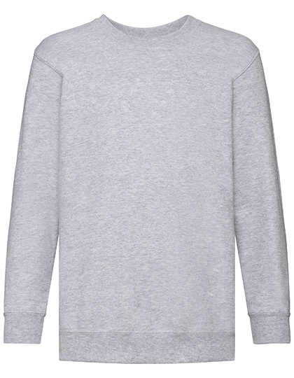 Fruit of the Loom Kids´ Classic Set-In Sweat Heather Grey