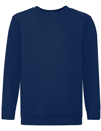 Fruit of the Loom Kids´ Classic Set-In Sweat Navy