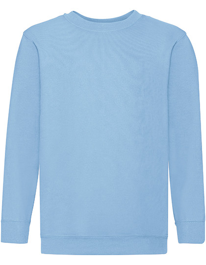 Fruit of the Loom Kids´ Classic Set-In Sweat Sky Blue