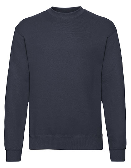 Fruit of the Loom Classic Set-in Sweat Deep Navy
