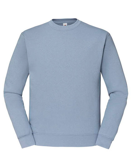 Fruit of the Loom Classic Set-in Sweat Mineral Blue