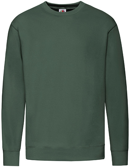 Fruit of the Loom Lightweight Set-In Sweat Bottle Green