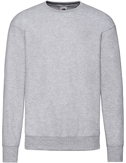 Fruit of the Loom Lightweight Set-In Sweat Heather Grey