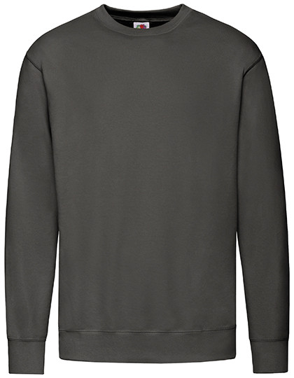 Fruit of the Loom Lightweight Set-In Sweat Light Graphite (Solid)