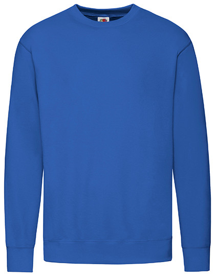 Fruit of the Loom Lightweight Set-In Sweat Royal Blue