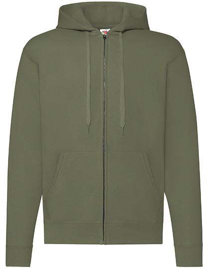 Fruit of the Loom Classic Hooded Sweat Jacket Classic Olive
