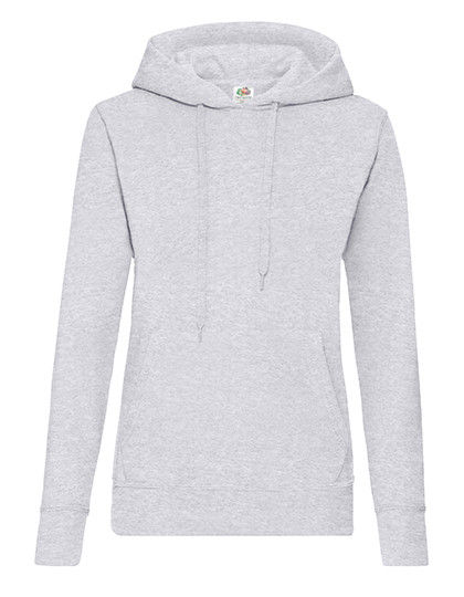 Fruit of the Loom Ladies´ Classic Hooded Sweat Heather Grey