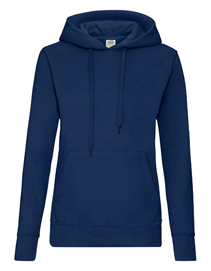 Fruit of the Loom Ladies´ Classic Hooded Sweat Navy