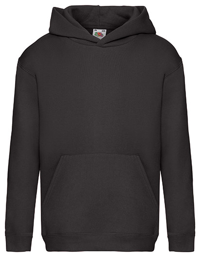 Fruit of the Loom Kids´ Premium Hooded Sweat Black