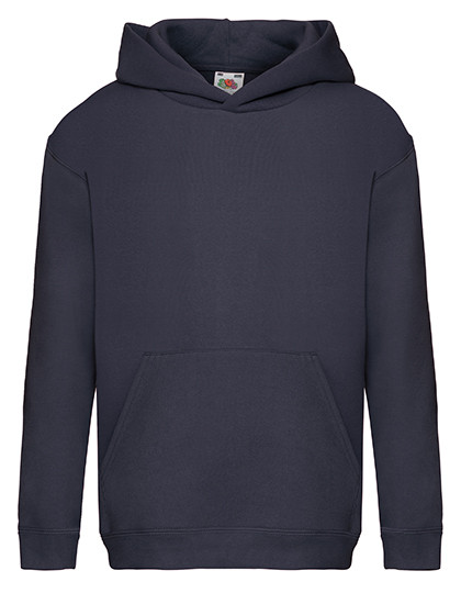 Fruit of the Loom Kids´ Premium Hooded Sweat Deep Navy